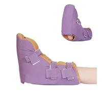 Ehucon Extra Long Egg Crate Foam Heel Protectors Bed Sore Pillow for Pressure Sores,Foot Pillow for Bedridden Patients Supplies, Ankle Pillow for Heel Pain- Pack of 1 (Purple, Extended size)