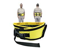 Ehucon Gait Belt for Seniors Transfer Belt Quick Release Buckle, Padded Handles Lift Assist Device for Elderly, Physical Therapy Strap, Safety Belt for Elderly (Yellow, Medium)