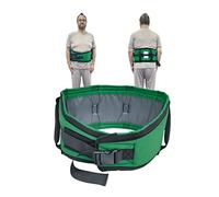 Ehucon Gait Belt for Seniors Transfer Belt Quick Release Buckle, Padded Handles Lift Assist Device for Elderly, Physical Therapy Strap, Safety Belt for Elderly (Green, Large)