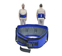 Ehucon Gait Belt for Seniors Transfer Belt Quick Release Buckle, Padded Handles Lift Assist Device for Elderly, Physical Therapy Strap, Safety Belt for Elderly (Blue, X-Large)
