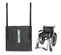 Ehucon One Direction Tubular Seat Cushion with Handles, Fall Prevention for Eldery in Chair or Wheelchair, Non-Slip Seat Cushion in Car Seat or Office Chair 17"x17" (Black, with Handles(17"x17"))