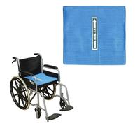 Ehucon Wheelchair/Chair Accessories-Non-Slip Seat Cushion,Office Support Pad,One Direction Tubular Slide Sheet for Adults/Seniors/Elderly - 17”x17”