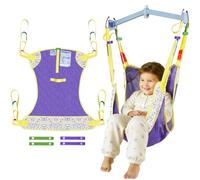 EHUCON Paediatric Full Body Hoist Sling with Head Support, Breathable Mesh Bath Transfer Sling for Kids, Mobility Aid (Cloud Bloom, 9)