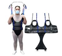 Ehucon Patient Lift Walking Support Sling with Padded Thigh Support, Medical Ambulation Training Sling for Standing & Rehabilitation, 500 lbs Capacity (Extra Large)