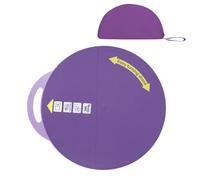 Ehucon Pivot Disc for Transfers, Low-Profile Patient Turning Device for Elderly & Disabled, 360° Controlled Transfer Disc for Bed, Wheelchair & Car Seat, Non-Slip Caregiver Pivot Pad Supports 265 lbs