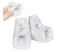 Ehucon Single Person Use Heel Protectors for Pressure Sores,Reusable Foot Pillow for Foot Pain Relief,Suitable for Elderly,Bedridden-Open Heel Design-2PCS