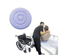 Ehucon Swivel Seat Cushion 360 Degree Rotating Seat Cushion Light Weight Portable Pivot Disc Pad for Elderly, Swivel Car Seat Easy Turning from Bed to Wheelchair or Chair-17.7"X17.7"