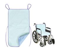 Ehucon Wheelchair Highly Absorbent Incontinence Pad for Elderly Waterproof Pads, 4-Layer Soft Washable and Reusable Seat Pad with Two Loop Handles, 18.9"X33.9" (Pack of 1 Count)