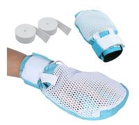 EHUCONWIB Dementia Hand Restraints Bed Gloves,Medical Holding Mittens for Patients or Elderly Safety and Fingers Protection,One Pair(2pcs)