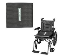 EHUCONWIB One Way Tubular Slide Seat Cushion - Non-Slip Fall Prevention Pad for Elderly/Disabled Use on Wheelchairs, Chairs, Beds, and More - 17"x17"