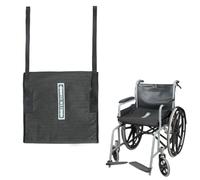 EHUCONWIB One Way Tubular Slide Seat Cushion with Handles - Non-Slip Fall Prevention Pad for Elderly/Disabled Use on Wheelchairs, Chairs, Beds, and More - 17"x17"