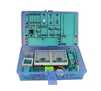 EHVYBDX Junior High School Physics Experiment Box, Standard Version Home Electromagnetic Experiment Box, Electric Circuit Learning Starter Kit