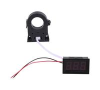 Ehwisbe 100A Digital Hall Ammeter Open-End Hall Voltmeter Single Display Isolated Voltmeter Hall Current Voltmeter LED Meter DC 100A