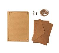 Ehwisbe 12 Pcs Vintage Paper Writing Paper European Style Paper for Letter Writing Letter Paper Stationery, Number 3