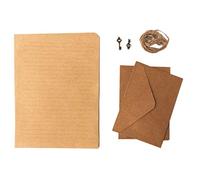 Ehwisbe 12 Pcs Vintage Paper Writing Paper European Style Paper for Letter Writing Letter Paper Stationery, Number 16