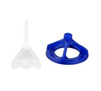 Ehwisbe 1Set Spiral Ceramic Tile Leveling System Clips Spacers for Tile Laying Wall Floor Fixing Construction Tools Building