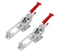 Ehwisbe 2 Pack Toggle Clamp, Heavy Duty Latches, 2000Lbs Holding Capacity Adjustable Lock, Smoker Clamps