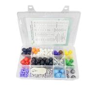Ehwisbe 267pc Chemistry Molecular Model Organic Chemical Molecular Structure Model Building Kit for Inorganic & Organic Molecular Model Teacher and Student Kit