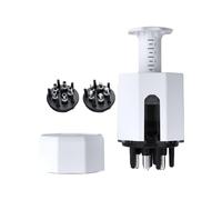 Ehwisbe 2in1 Scalp Applicator Solid Liquid Comb for Hair Scalp Treatment Essential Oil Guiding Comb Hair Growth Serum Massager Easy to Use,A