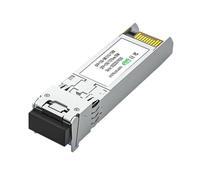 Ehwisbe 2PCS 10G + Optical Fiber Module 2KM 1310NM LC Single Mode Dual Fiber Transceiver Compatible with Network Router Switches