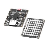 Ehwisbe 2PCS -Matrix Development Board Onboard 8x 8 RGB LED Matrix QMI8658C Attitude Sensor for Python