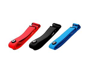 Ehwisbe 3Pcs for Heart Rate Chest Strap Adjustable Elastic Strap for Sports Wireless Monitor Rate Belt A