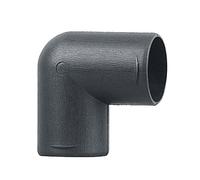 Ehwisbe 42mm Car Air Heater Ducting Pipe Air Vent Outlet L Shape Elbow Bend Pipe Exhaust Connector for Eberspaecher