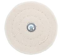 Ehwisbe 4inch 100mm Cloth Polishing Mop Wheel Pad for Power/Battery Drill Buffing Grinder