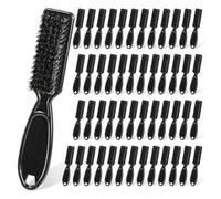 Ehwisbe 50 Pcs Blade Clipper Cleaning Brush Nylon Bristles Cleaning Brush for Trimmer Cleaning Clipper Manicure Salon Haircut