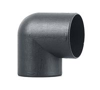 Ehwisbe 75mm Car Air Heater Ducting Pipe Air Vent Outlet L Shape Elbow Bend Pipe Exhaust Connector for Eberspaecher