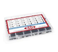 Ehwisbe 860 PCS Small Computer Screws Assortment Kit Black Tiny Eyeglass Screws M1.2 M1.4 M1.7 M2 M2.5 M3, PC & Laptop SSD Hard