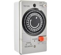 Ehwisbe AC Timer 24 Hour Function NiMH Battery Powered Failure Compensation Reliable Data Storage 110-240V Timer