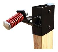 Ehwisbe AR500 Steel Post Target Hanger Stand Base Adjustable Height Conversion Adapter for Gong Targets