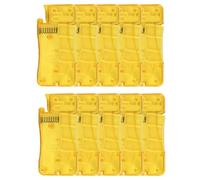 Ehwisbe Auto Needle Threader for Hand Sewing, New Simple Needle Threader, Easy to Use Needle Threaders Tool,Yellow 10pcs