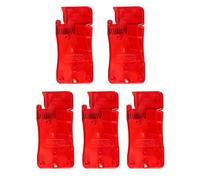 Ehwisbe Auto Needle Threader for Hand Sewing, New Simple Needle Threader, Easy to Use Needle Threaders Tool,Red 5pcs