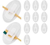 Ehwisbe Catheter Stabilization Device,Self Adhesive Catheter Tube Urinary Leg Bag Holder Sticker Supplies 12pcs
