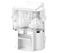 Ehwisbe Citrus Juicer Machine Dual Head Electric Orange Squeezer with Power Cord Cleaning Brush for Home Kitchen B