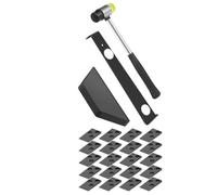 Ehwisbe Complete Wood Floor Installation Kit 23Pcs-Laminate Flooring Tool Includes Double Faced Hammer Heavy Duty Pull Bar
