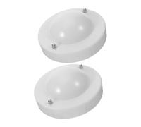 Ehwisbe Conductive Plastic Balls 2pcs for Electricity and Magnetism Experiments Science Equipment for Demonstrations Education