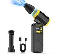 Ehwisbe Cordless Air Duster with 280000RPM Stepless Speed Change Mini Air Duster Rechargeable Compressed Air Duster