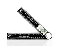 Ehwisbe Digital Angle Finder Protractor Third Generation Adjustable Angle Ruler for Carpentry Construction and Home Improvement