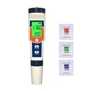 Ehwisbe Digital Water Quality Tester 4-in-1 PH ORP H2 Temp Test Ppm Meter Water Analyzer for Drinking Water Food Pool