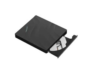 Ehwisbe DVD External USB3.0 Type-C Multifunctional Blu Ray CD Writer Drive Burner Reader Suitable for Laptop PC in Any Occasion