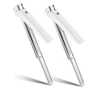 Ehwisbe Effortless Arthritis Jar Openers for Seniors,Non-Slip Bottle Opener,Can Opener Manual Lid Opener, Lid Opener White