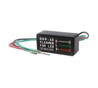 Ehwisbe Electronic LED Flasher Relay for LED Car and Motorcycle General Flasher Relay Motor Turn Signal Bulb Relay