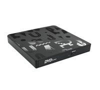 Ehwisbe External DVD Optical Drive Laptop Desktop Universal Multifunction CD Burner USB3.0 External Optical Drive Player Easy to Use Black