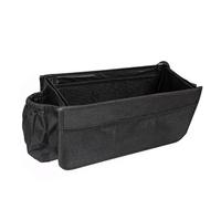 Ehwisbe Foldable Walker Storage Bag with Cup Holder, Basket Bag for Walkers, Rollator Accessories Including Big Capacity