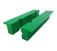 Ehwisbe for Metal Vise Bench Machine Tools- 2pcs 6 Inch Magnetic Soft Pad Rubber Jaw for Metal Vise Bench Machines