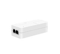 Ehwisbe For Switches/Camera Power Supply 30W 2.5G POE Injector Gigabit Ethernet PoE Adapter Dual-Port 10/100/1000/2500Mbps