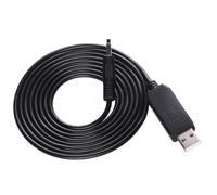 Ehwisbe FT232RL Chip Conversion Cable USB-RS232-3.5MMAJ Data Cable for Serial Port Devices Support WIN7/8/10/2000/XP/VISTA/ANDROID/OS/LINUX and Other Systems